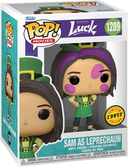 Funko POP! Movies: Luck - Sam - 1/6 Odds for Rare Chase Variant - Collectable Vinyl Figure - Gift Idea - Official Merchandise - Toys for Kids & Adults - Movies Fans - Model Figure for Collectors