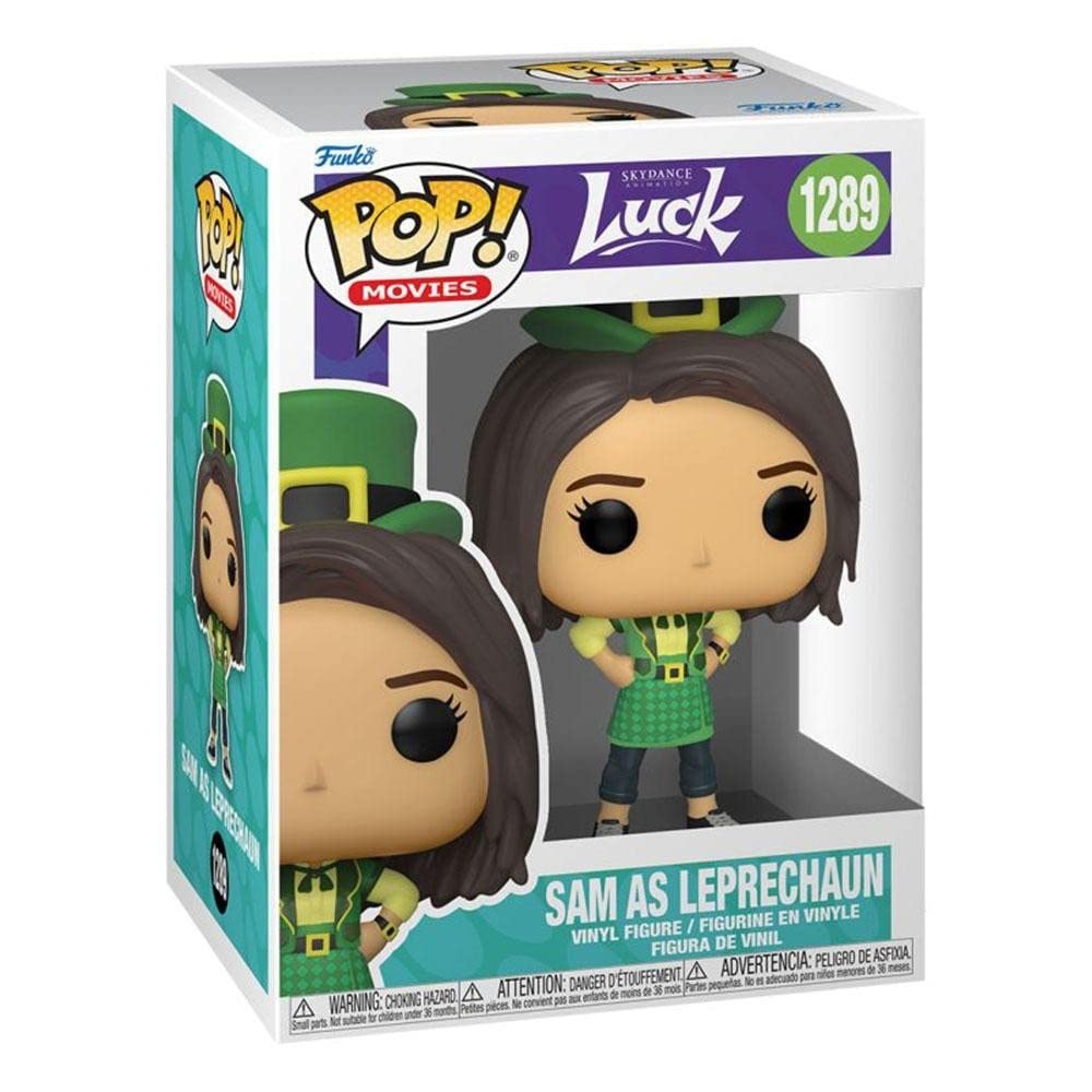 Funko POP! Movies: Luck - Sam - 1/6 Odds for Rare Chase Variant - Collectable Vinyl Figure - Gift Idea - Official Merchandise - Toys for Kids & Adults - Movies Fans - Model Figure for Collectors