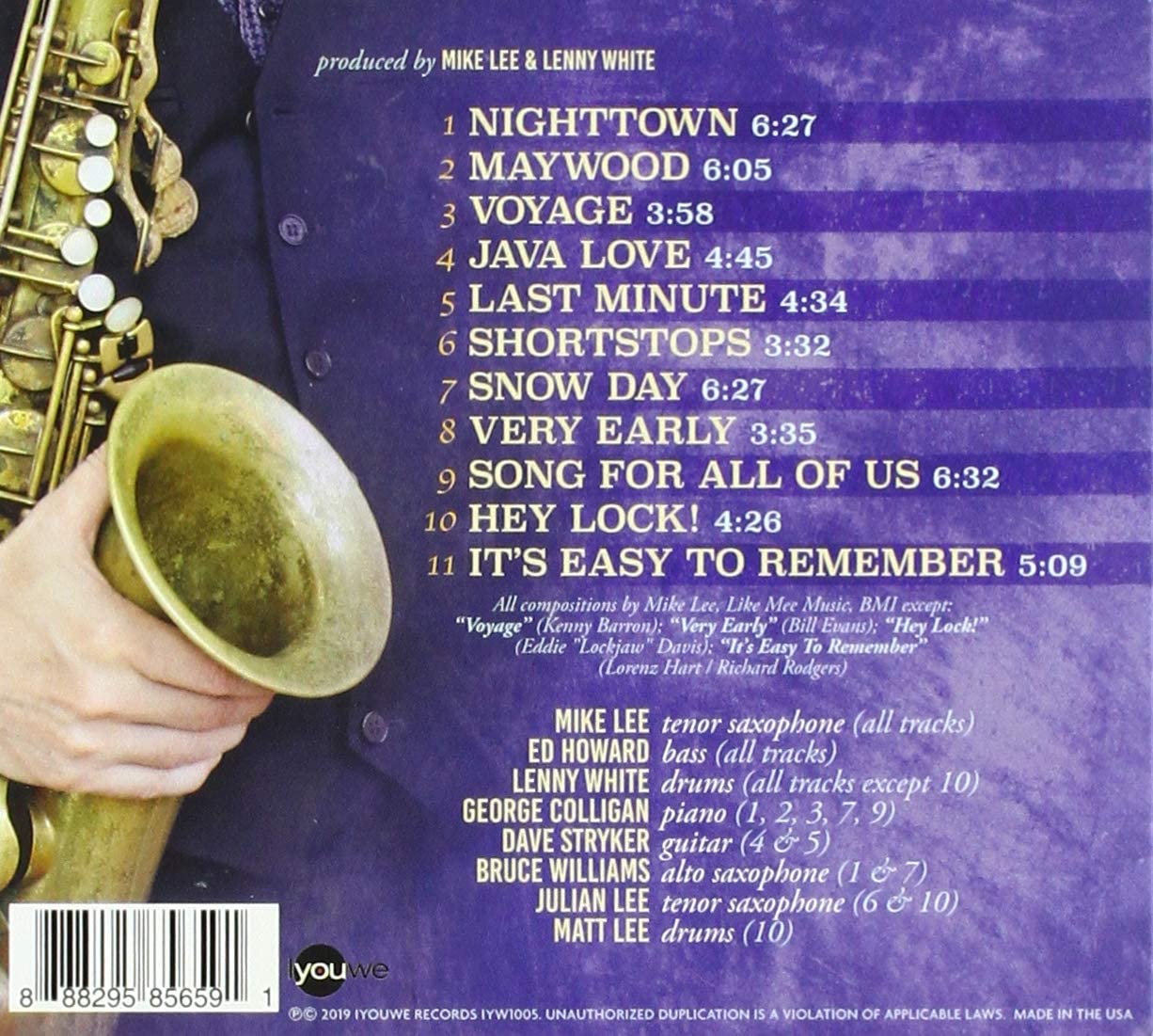 Mike Lee - Song For All Of Us