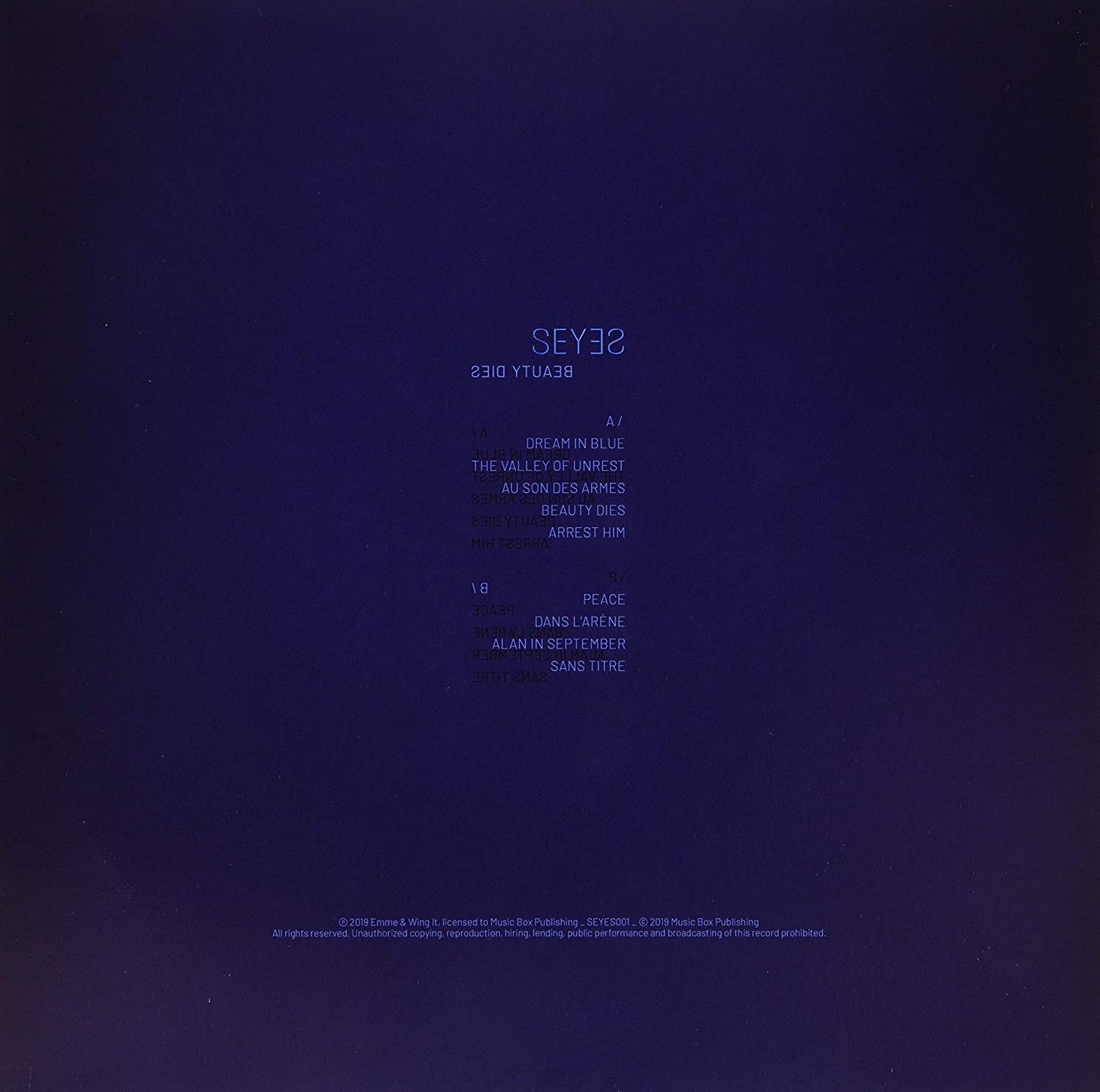 Beauty Dies/180 GR Gatefold Sleeve
