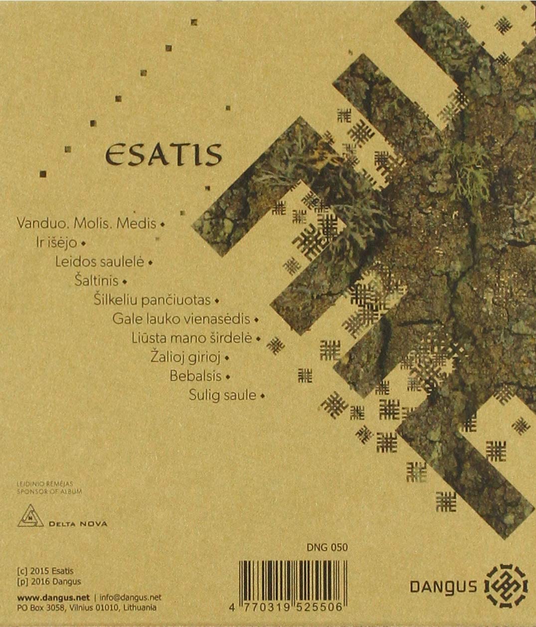 Esatis - Vanduo.Molis.Medis