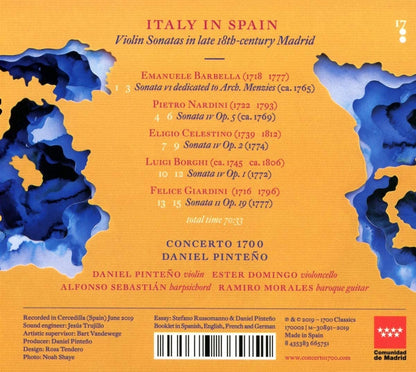 Italy in Spain: Violin Sonatas in Late 18th-Centur