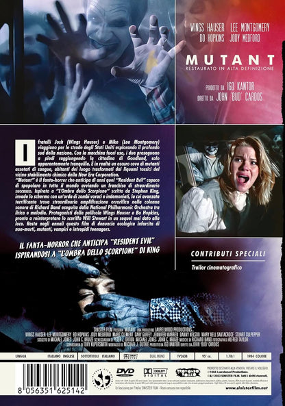 Mutant, Restaurato in HD