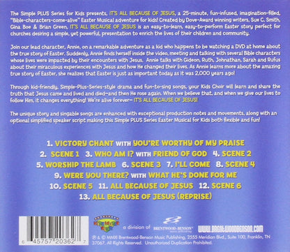 It's All Because of Jesus Listening CD (Simple Plus Series)
