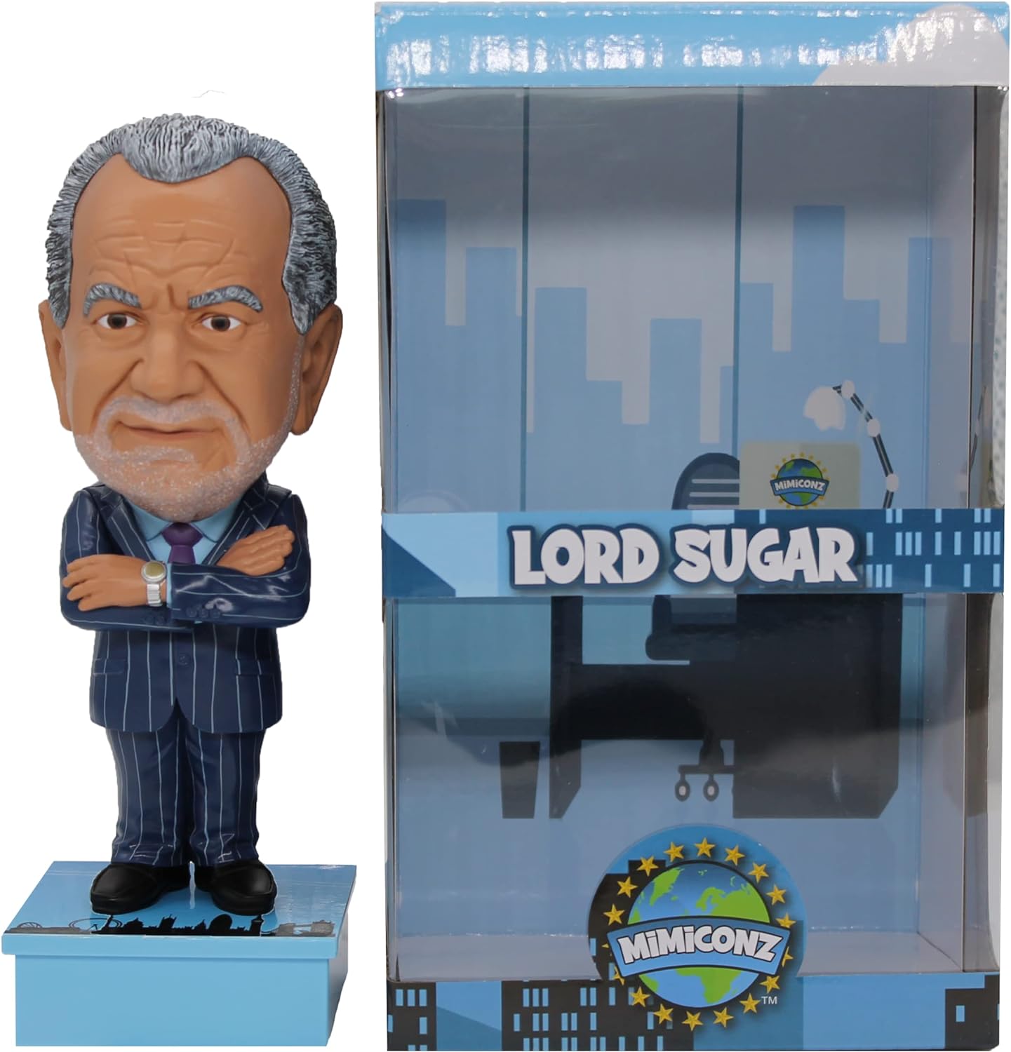 Mimiconz Figurines: Business Iconz (Lord Alan Sugar) 20cm Figure