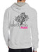 Celeste Luke Mens Hoodies Back Print Men Custom Pullover Hoodie Hope0 Hooded Sweatshirt XXL Grey