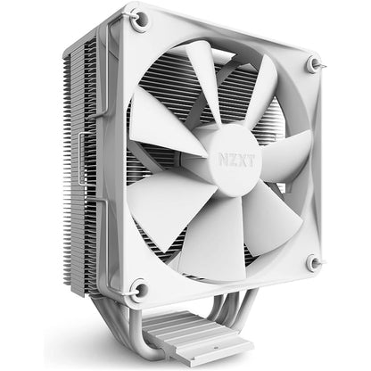 NZXT T120 CPU Air Cooler - RC-TN120-W1 - Conductive Copper Pipes - Fluid Dynamic Bearings - AMD and Intel Compatibility