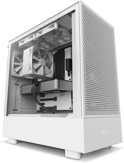 NZXT T120 CPU Air Cooler - RC-TN120-W1 - Conductive Copper Pipes - Fluid Dynamic Bearings - AMD and Intel Compatibility
