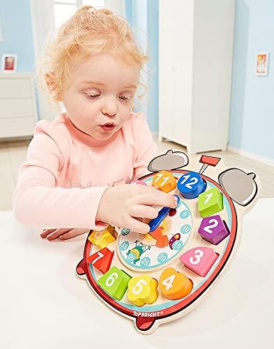 Topbright - Houten Sorteer Klok