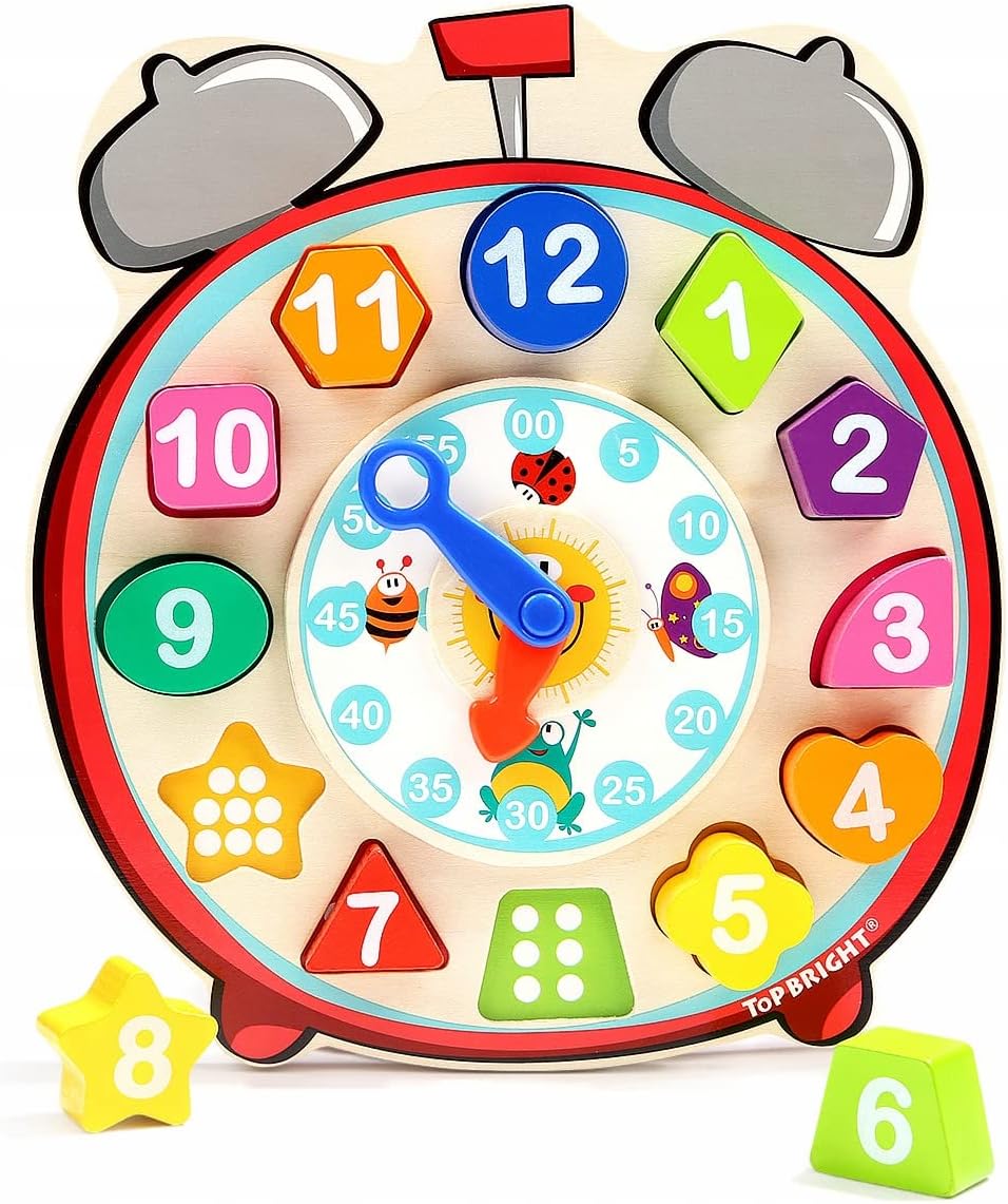 Topbright - Houten Sorteer Klok