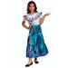 Disney Official Deluxe Mirabel Encanto Costume for Girls, Made with Super Soft Material, Mirabel Costume Kids, Christmas Halloween Princess Fancy Encanto Dress Up Outfit Cosplay