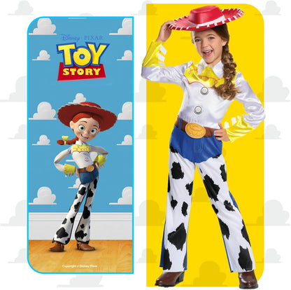 Smiffys Disney Pixar Toy Story 4 Jessie Deluxe Costume  (Size 5-6)