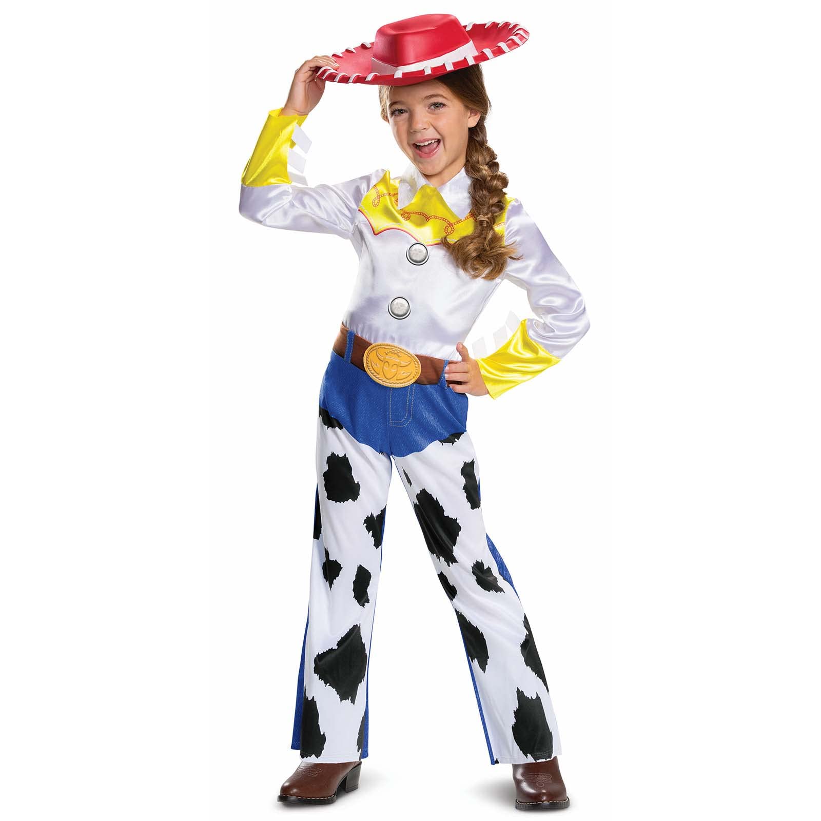 Smiffys Disney Pixar Toy Story 4 Jessie Deluxe Costume  (Size 5-6)