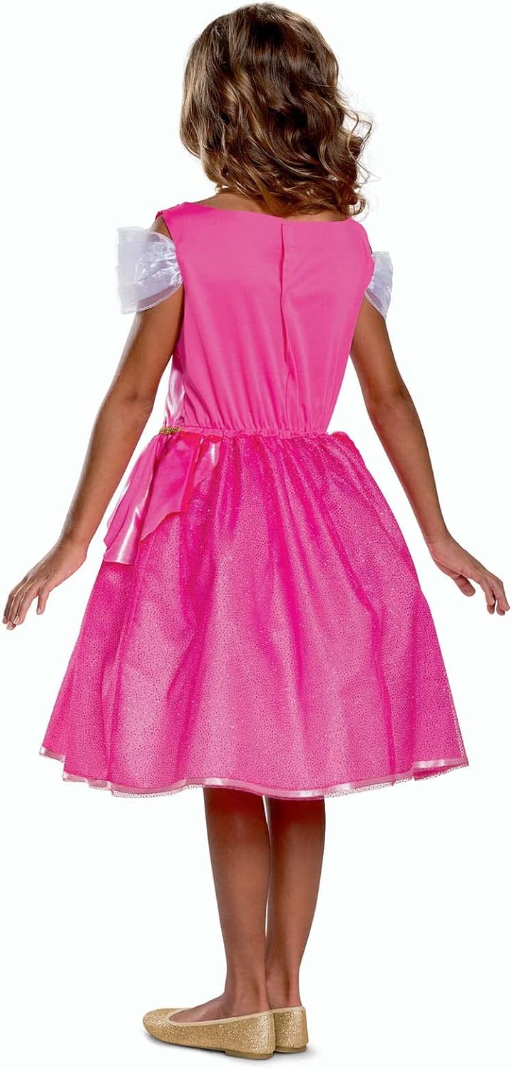 Disney Official Deluxe Princess Aurora Costume Kids, Sleeping Beauty Dress Up For Girls