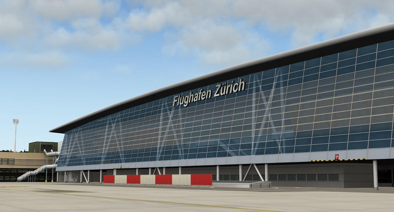 Airport Zurich (Add-on for XPlane 11) (PC DVD