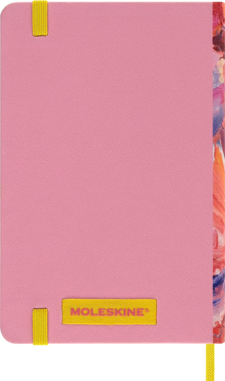 Moleskine - Limited Edition Year of the Rabbit Notebook, Rule Layout and Fabric Hard Cover Journal, Size Pocket 9 x 14 cm, 176 Pages