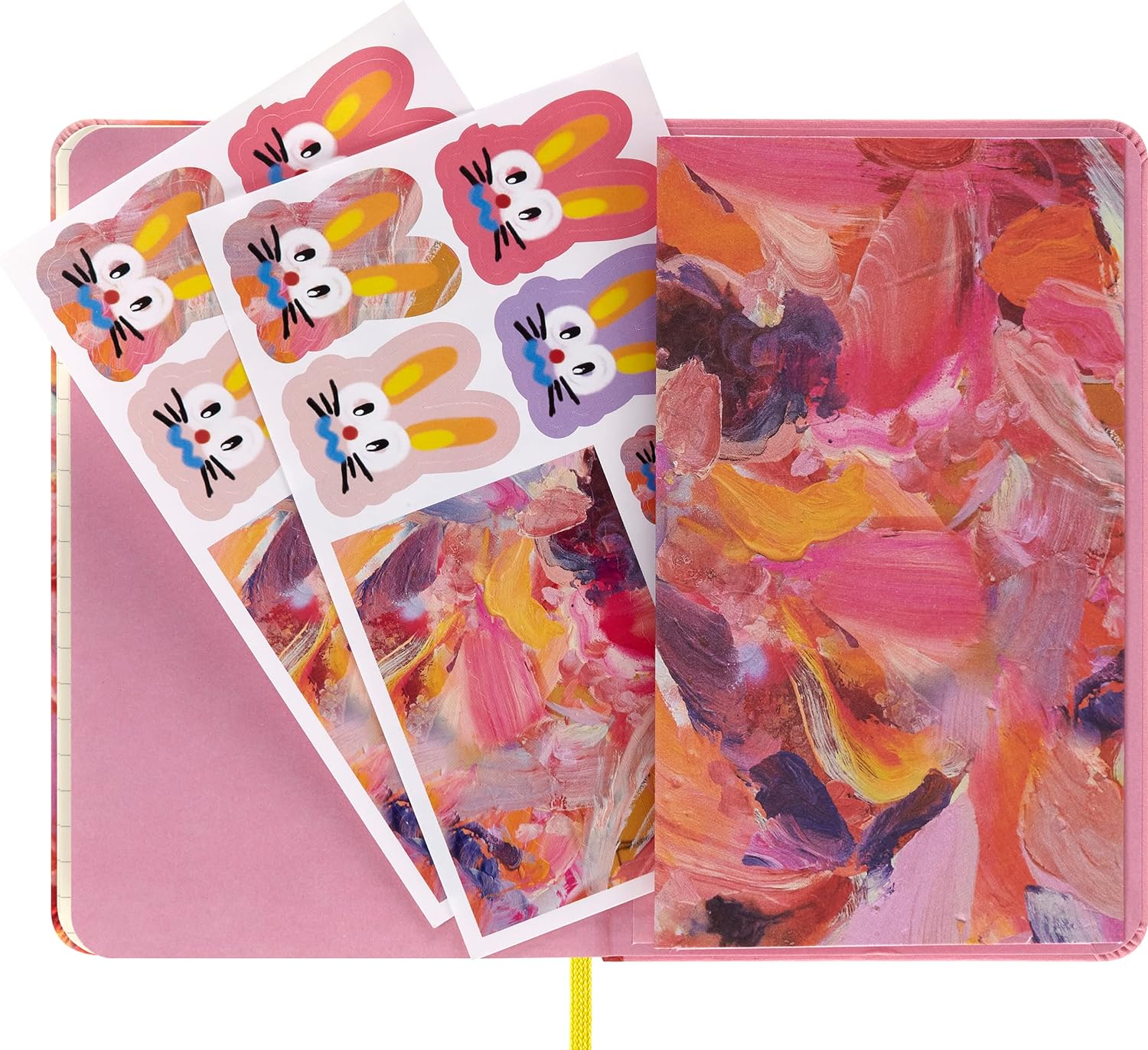 Moleskine - Limited Edition Year of the Rabbit Notebook, Rule Layout and Fabric Hard Cover Journal, Size Pocket 9 x 14 cm, 176 Pages