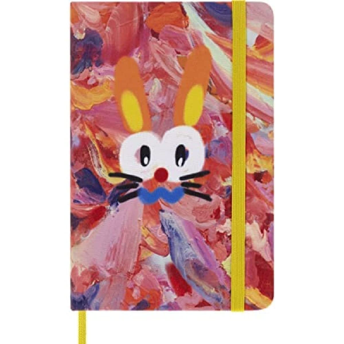 Moleskine - Limited Edition Year of the Rabbit Notebook, Rule Layout and Fabric Hard Cover Journal, Size Pocket 9 x 14 cm, 176 Pages