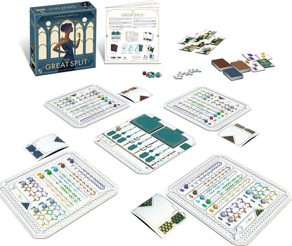 Horrible Guild- The Great Split -for 2 to 7 Players for The Great Split Board Game | Family Board Game | Board Game for Adults and Family | Card Drafting Board Game