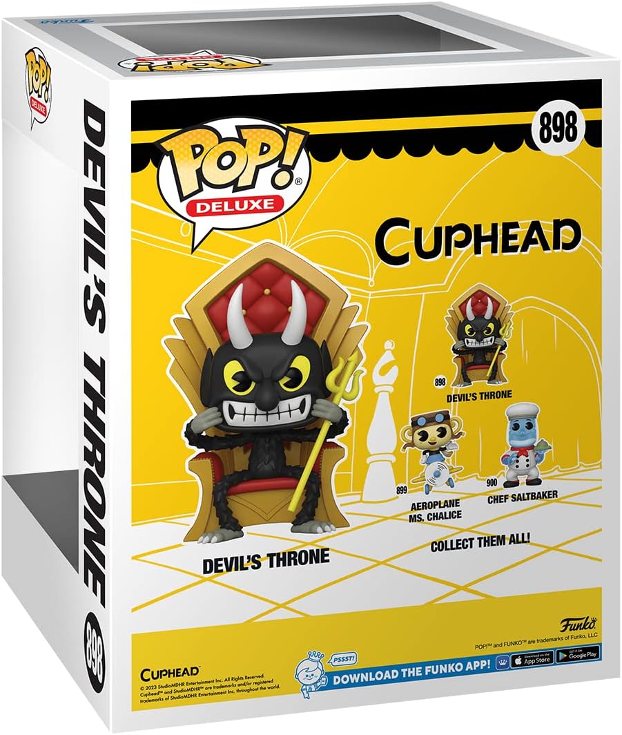 Funko Pop! Deluxe: Cuphead - Devil's Throne