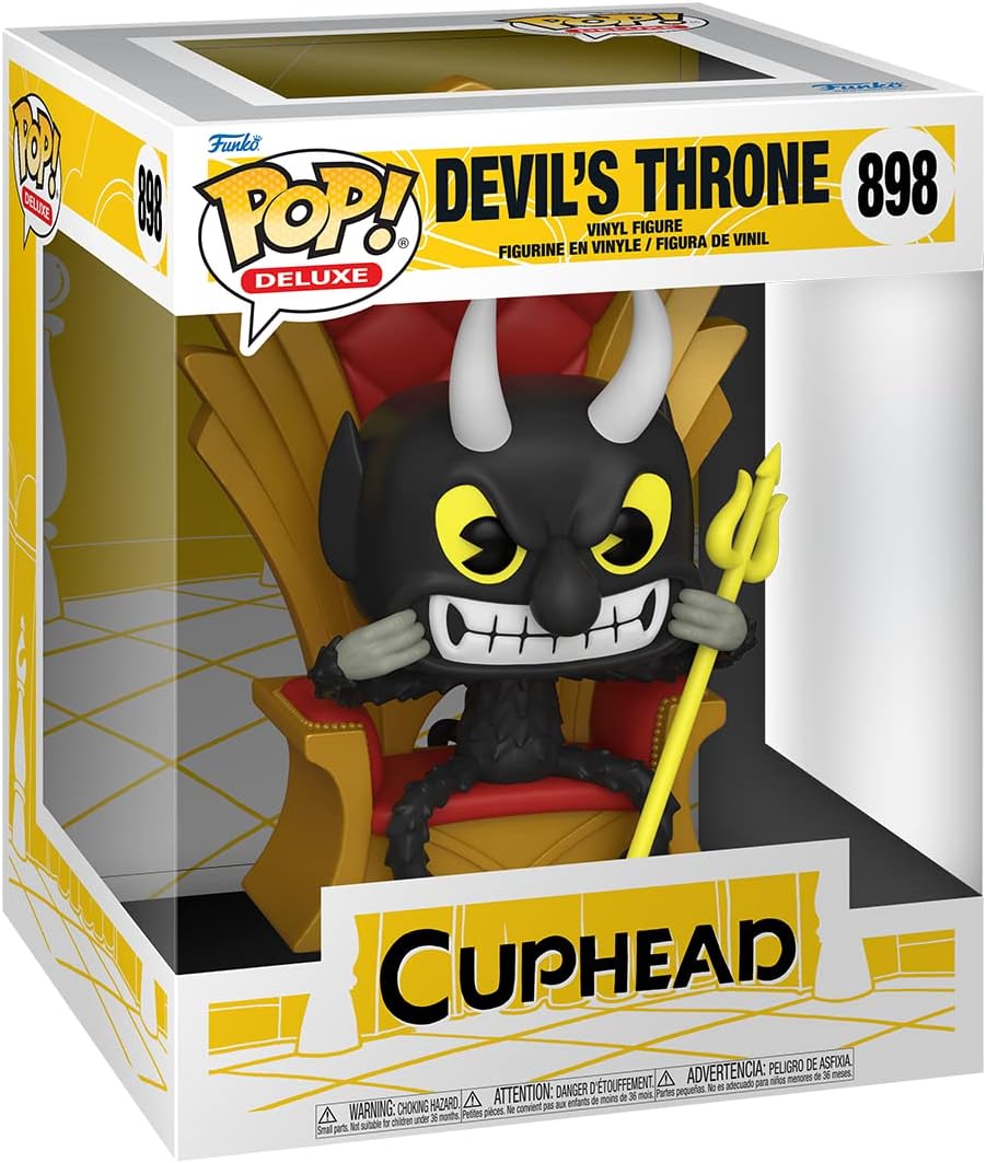 Funko Pop! Deluxe: Cuphead - Devil's Throne
