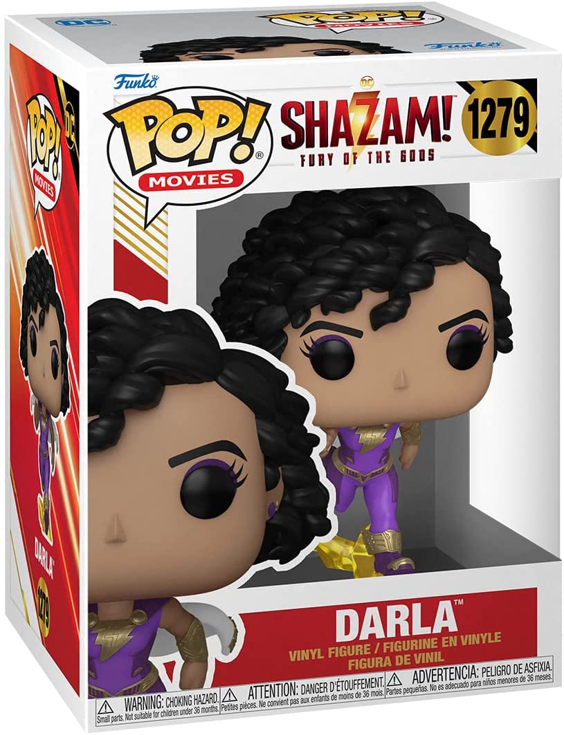 Funko POP! Movies: Shazam 2 - Darla - Collectable Vinyl Figure - Gift Idea - Official Merchandise - Toys for Kids & Adults - Movies Fans - Model Figure for Collectors and Display