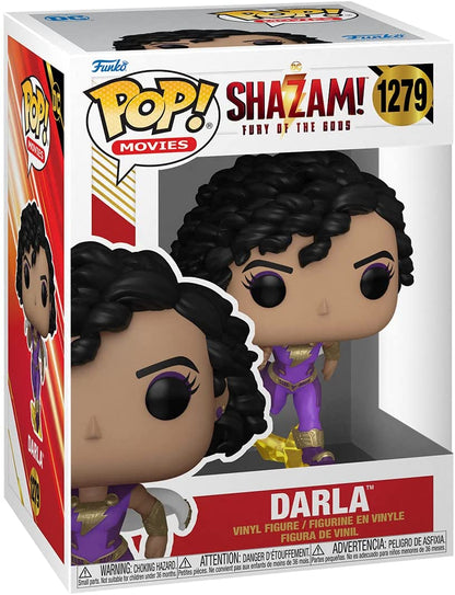 Funko POP! Movies: Shazam 2 - Darla - Collectable Vinyl Figure - Gift Idea - Official Merchandise - Toys for Kids & Adults - Movies Fans - Model Figure for Collectors and Display