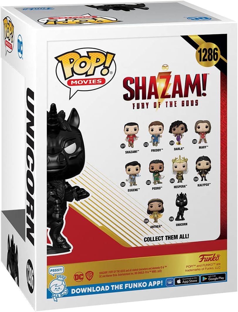 Funko Pop! Movies: Shazam! Fury of The Gods - Unicorn