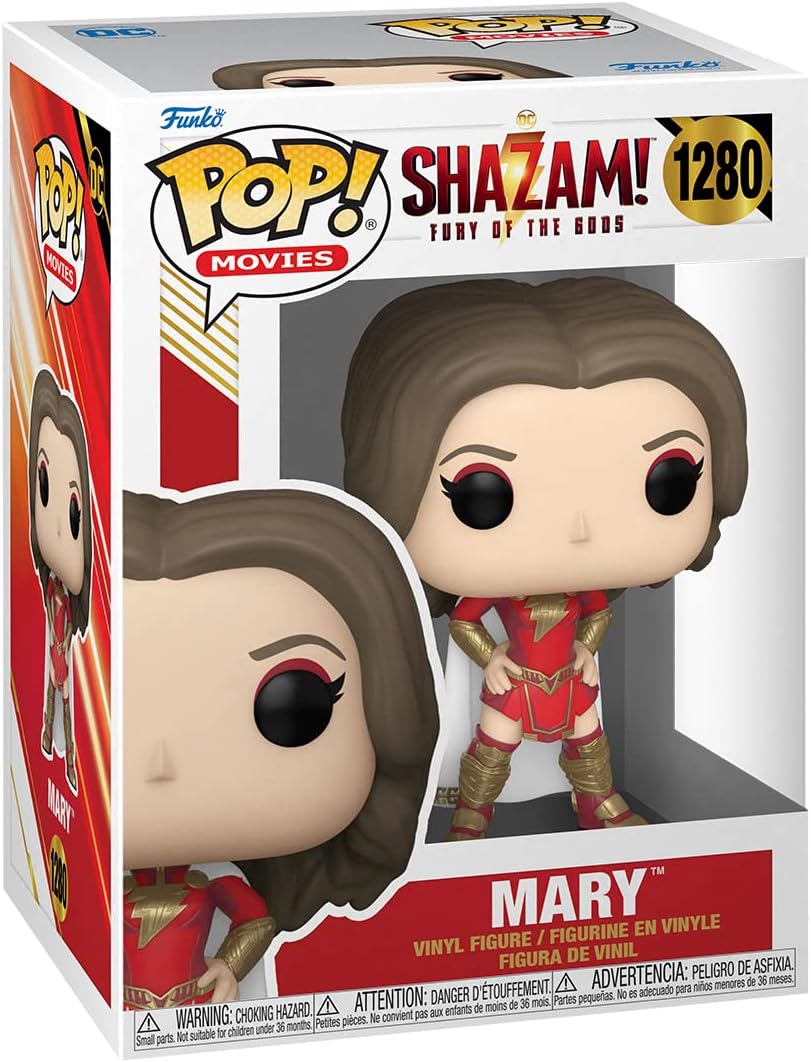 Funko POP! Movies: Shazam 2 - Mary - Collectable Vinyl Figure - Gift Idea - Official Merchandise - Toys for Kids & Adults - Movies Fans - Model Figure for Collectors and Display