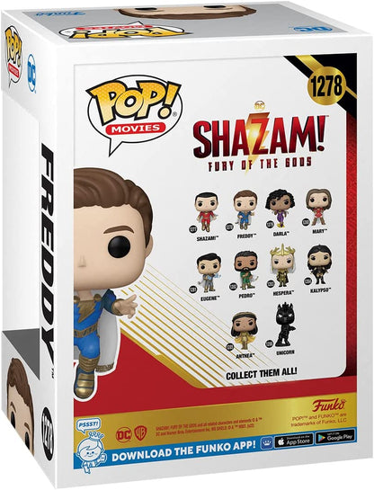 Funko POP! Movies: Shazam 2 - Freddy - Collectable Vinyl Figure - Gift Idea - Official Merchandise - Toys for Kids & Adults - Movies Fans - Model Figure for Collectors and Display