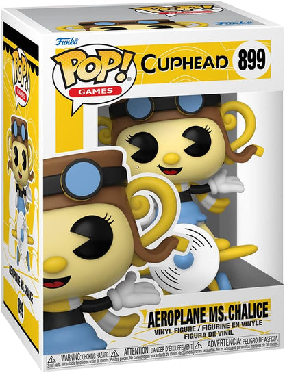 Funko POP! Games: Cuphead - Chef Saltbaker - Aeroplane Chalice - Collectable Vinyl Figure - Gift Idea - Official Merchandise - Toys for Kids & Adults - Video Games Fans - Model Figure for Collectors