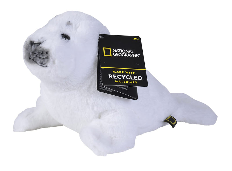 Simba- Peluches Disney National Geographic- Peluche Foca, Licencia Oficial Disney, Multicolor, 30cm (6315870108