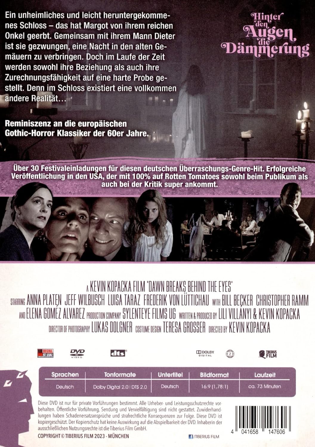 Hinter den Augen die Dämmerung
