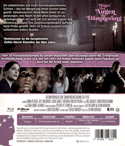 Hinter den Augen die Dämmerung