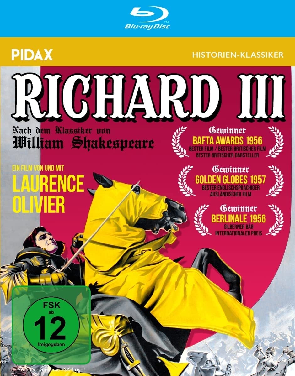 Richard III / Preisgekröntes Königsdrama mit Starbesetzung (Pidax Historien-Klassiker)