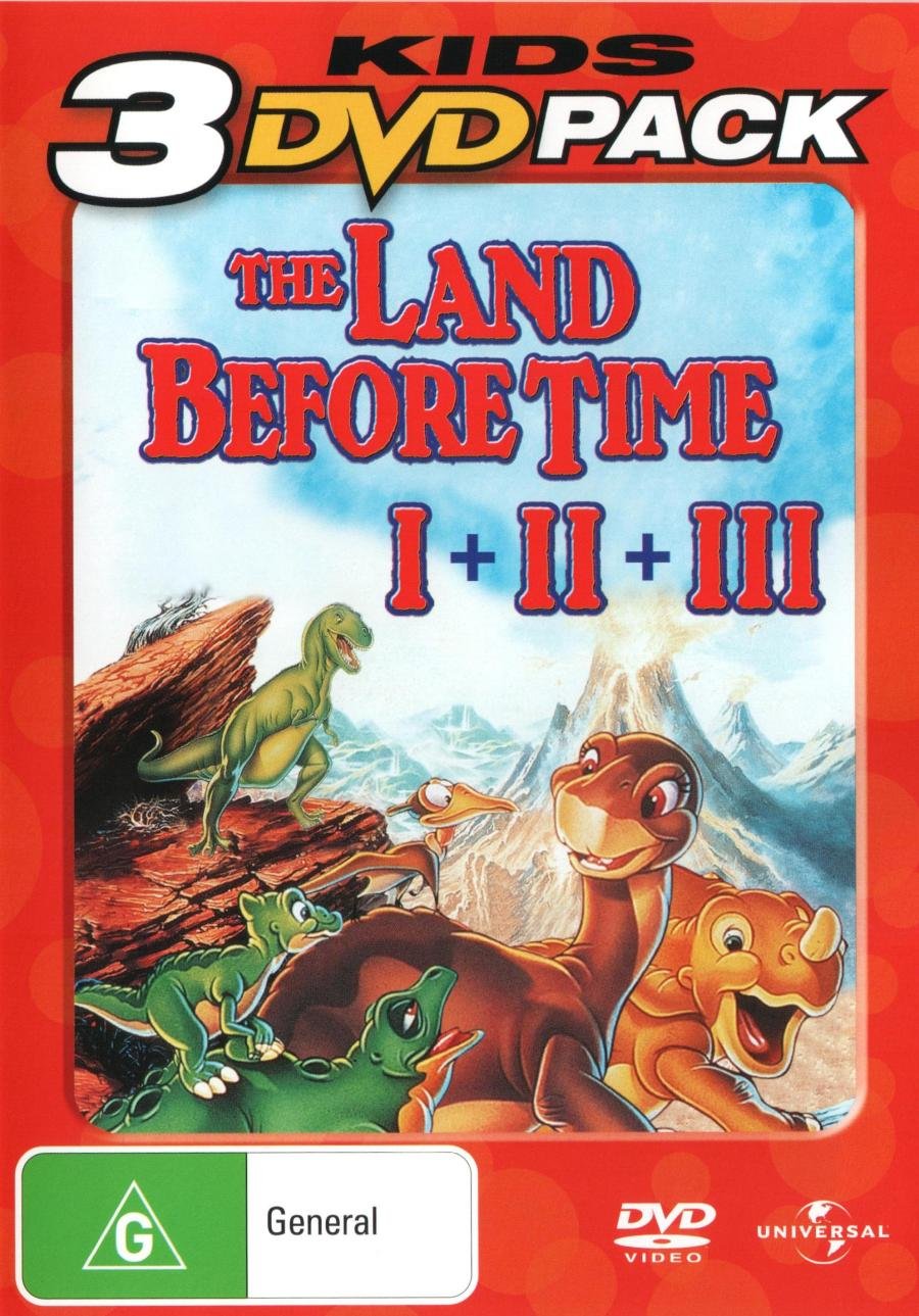 The Land Before Time + The Land Before Time 2 & 3