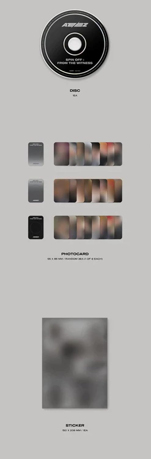 Spin Off : From The Witness - Limited Witness Version - incl. Photo Booklet, Bookmark, 3 Photocards, Sticker + Folded Poster
