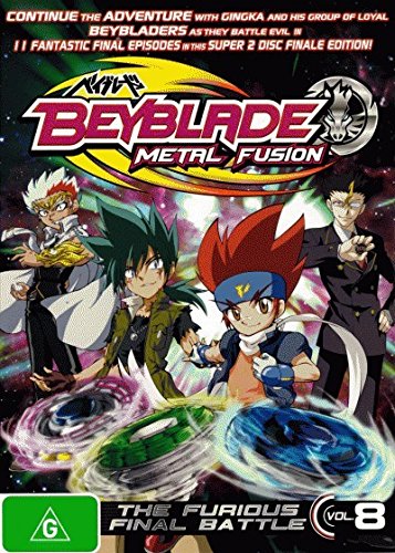 Beyblade Metal Fusion Volume 8 The Furious Final Battle