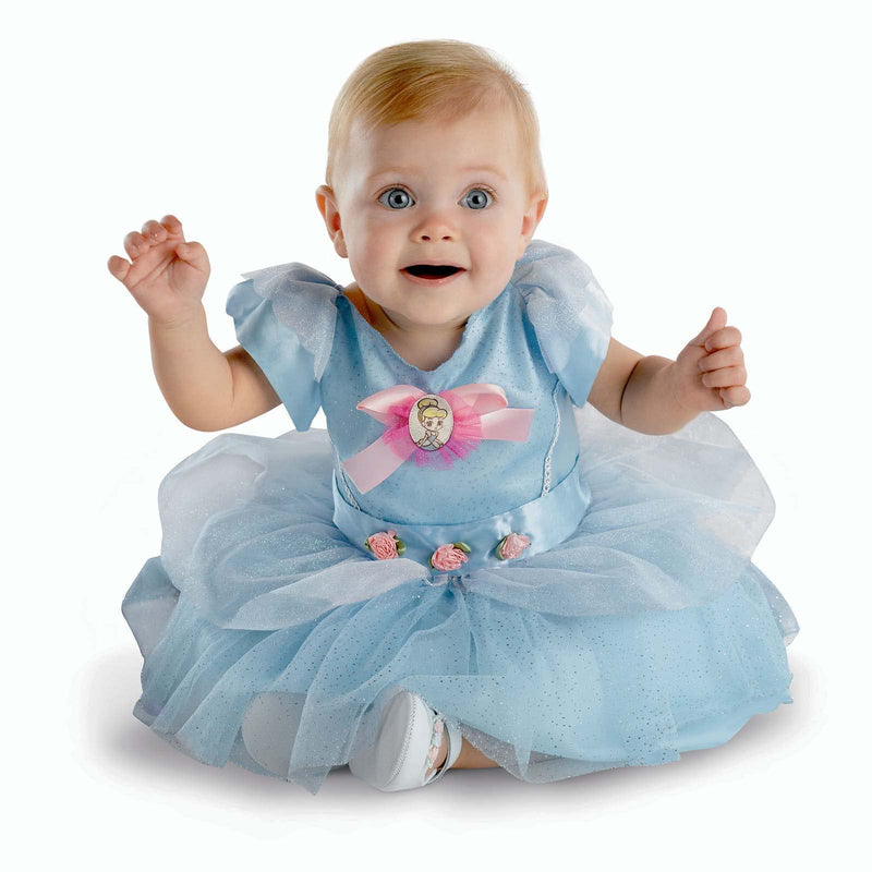 Disney Official Classic Cinderella Costume Infant, Baby Girl Princess Dress