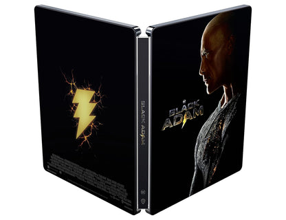 BLACK ADAM Steelbook (4K Ultra HD + Blu-Ray)
