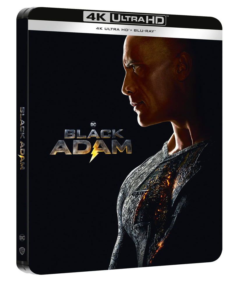 BLACK ADAM Steelbook (4K Ultra HD + Blu-Ray)