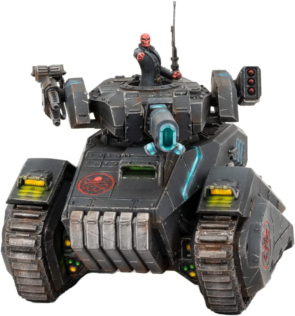 Atomic Mass Games Marvel Crisis Protocol Hydra Tank and Ultimate Encounter Terrain Pack | Miniatures Battle Game | Strategy Game for Adults | Ages 14+ | 2 Players | Avg. Playtime 90 Minutes | Made