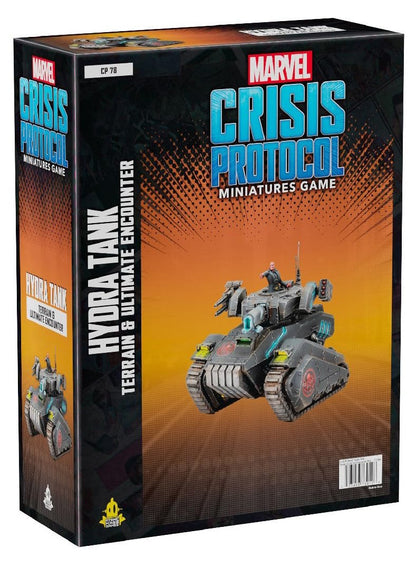 Atomic Mass Games Marvel Crisis Protocol Hydra Tank and Ultimate Encounter Terrain Pack | Miniatures Battle Game | Strategy Game for Adults | Ages 14+ | 2 Players | Avg. Playtime 90 Minutes | Made