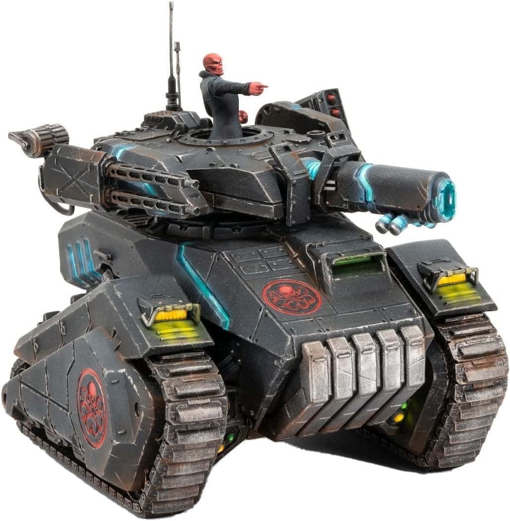 Atomic Mass Games Marvel Crisis Protocol Hydra Tank and Ultimate Encounter Terrain Pack | Miniatures Battle Game | Strategy Game for Adults | Ages 14+ | 2 Players | Avg. Playtime 90 Minutes | Made