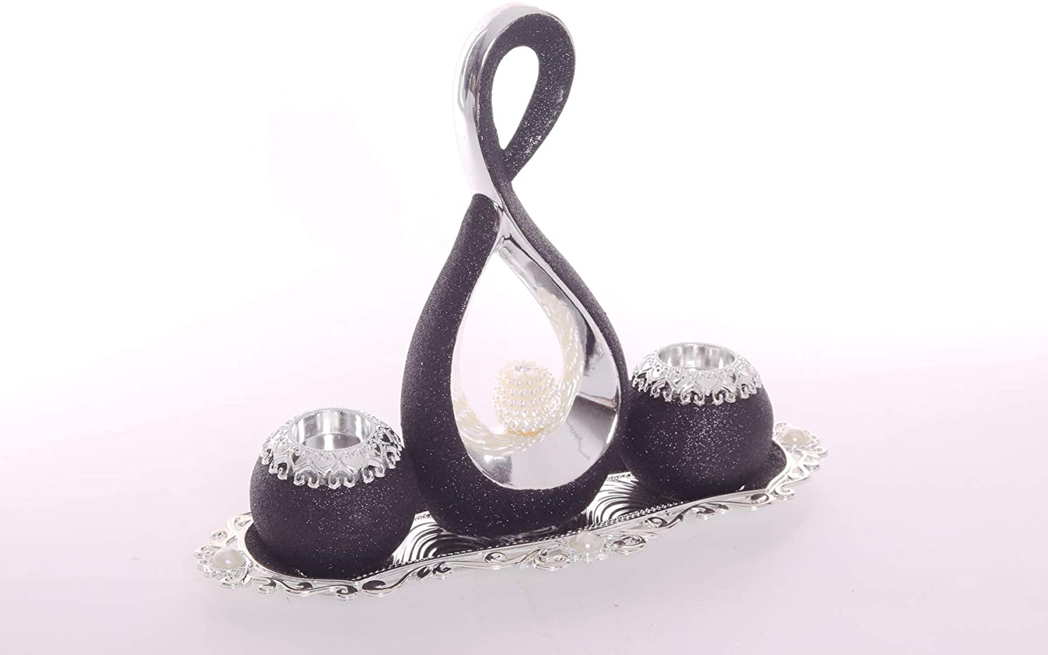 KanKan Oriental Candle Dish for Home Bedroom Decoration