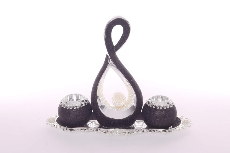 KanKan Oriental Candle Dish for Home Bedroom Decoration