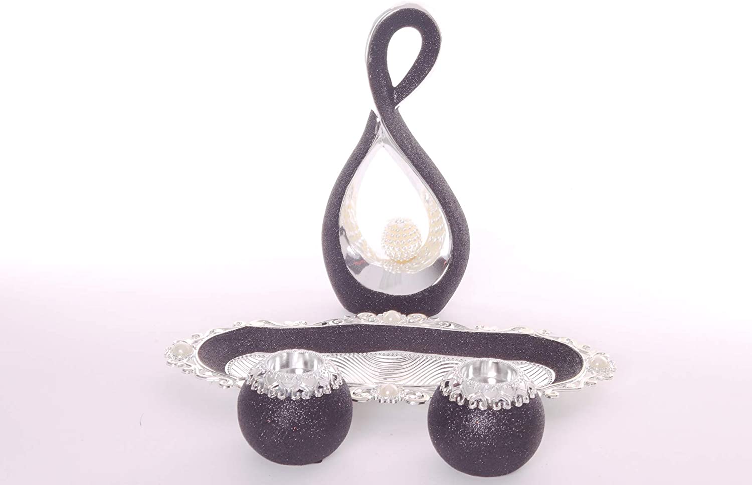 KanKan Oriental Candle Dish for Home Bedroom Decoration