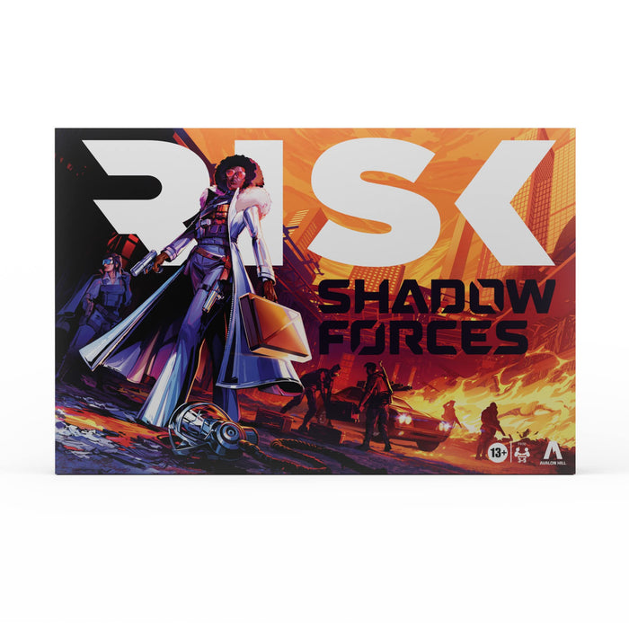 Risk Shadow Forces Strategy Game, Legacy Board Game, Board Game for Adults and Family Ages 13+, For 3-5 Players, Avalon Hill