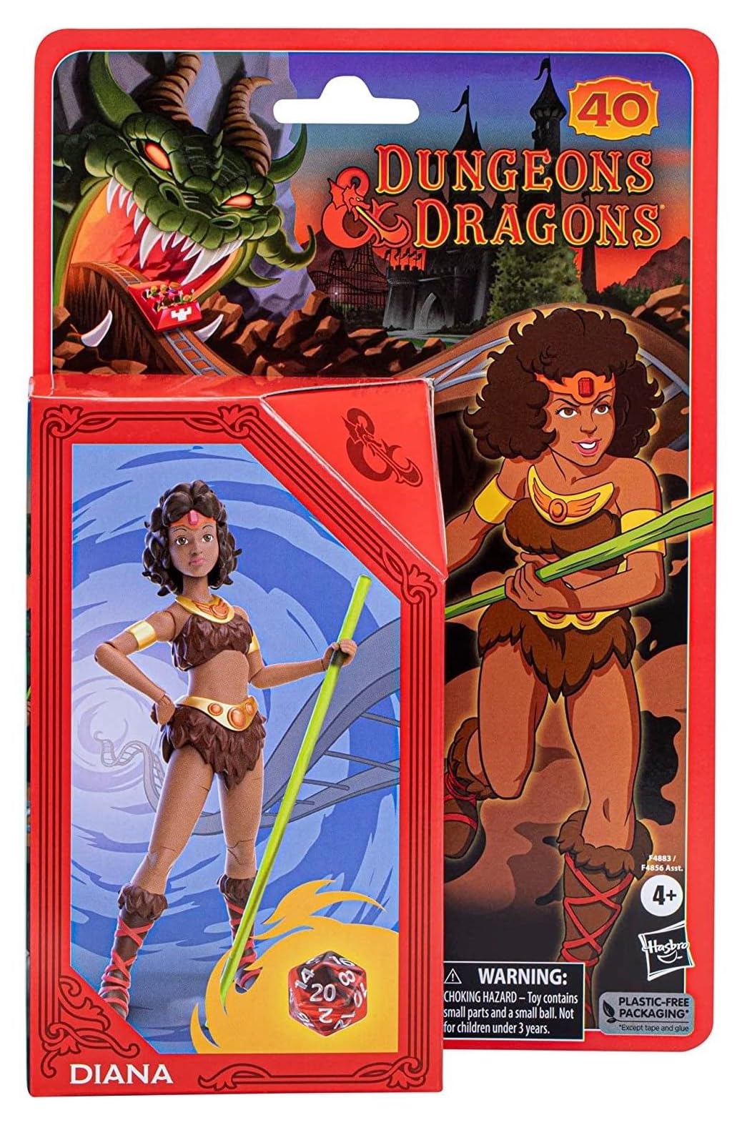 Dungeons & Dragons Cartoon Classics, Figurine articulée de 15 cm de D&D