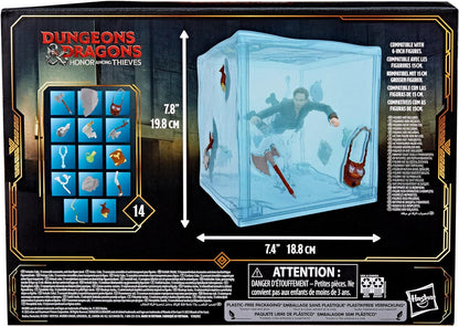 Dungeons & Dragons Hasbro F6370 The Honor of Thieves, Golden Archive, Collectable Gelatinous Cube Action Figure for Adults, Compatible with D&D Action Figures in Scale 15 cm, Multi